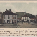 DR - Strassburg (Elsass) - Saales Bahnpost Zug 635, Karte v. Saales - Lucy 1901