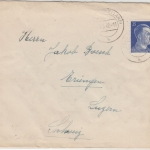 DR - 25 Pfg. AH, Zensurbrief i.d. SCHWEIZ, Fels (Moselland) - Luzern 1942