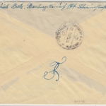 Dt.Bes.Elsass - 30+12Pfg.Hindenburg/Überdruck Einschreibebrief Straßburg-Neudorf