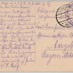 Lothringen - Marsal, Gesamtansicht, sw-AK/Feldpost n. Augsburg 1916