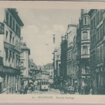 Elsaß - Mülhausen - Mulhouse, Rue du Sauvage, sw-AK, ungelaufen ca. 1930