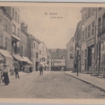 Lothringen - Sankt Avold, Lublerstraße, sw-AK, gelaufen 1913