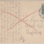 Lothringen - Sankt Avold, Lublerstraße, sw-AK, gelaufen 1913