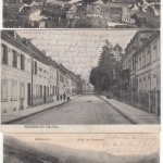 Elsass - Markirch, 8 versch. sw-Ansichtskarten, alle gelaufen/Feldpost 1914/15