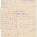 Elsass - Markirch, 8 versch. sw-Ansichtskarten, alle gelaufen/Feldpost 1914/15