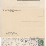 Elsass - Strassburg, 13 alte Ansichtskarten (Zeppelin, Bahnhof, etc.)