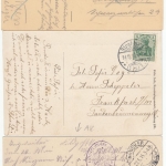 Elsass - Strassburg, 13 alte Ansichtskarten (Zeppelin, Bahnhof, etc.)