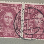 BRD - 8 Pfg. Wofa 1949, waagr. Paar u.a., Brief-Vds. Düsseldorf - Berlin