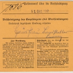 Bayern - Stein a. Traun 1917, unfreie Paketkarte/30 Pfg. Nachporto n. Altötting