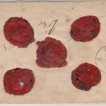Preussen - Kelbra (ca. 1860), Ra2 a. Geldbrief n. Nordhausen, ohne Inhalt