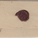 Preussen - Eisleben (1840), K2 a. Militaria-Dienstbrief n. Domitzsch b. Torgau