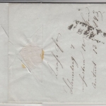Sachsen/Österreich - Schneeberg 1843, Ra2 a. Portobrief n. Steyr, mit Inhalt