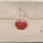 Thurn & Taxis - Poesnack (1831), roter L1 a. Herrschaftl. Sache n. Erfurt