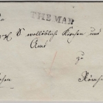 Thurn & Taxis - Themar (ca. 1840), L1 a. Dienstbriefhülle n. Römhild