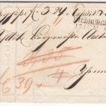 Thurn & Taxis - Hildburghausen 1850, Postvorschussbrief n. Themar, mit Inhalt