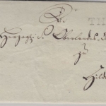 Thurn & Taxis - Themar (ca. 1830), L1 a. Dienstbrief n. Hildburghausen, Siegel !