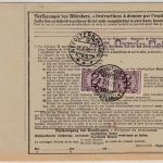 DR - 4x100 Pfg. Korbdeckel, Paketkarte i.d.SCHWEIZ, Wernitzgrün - Affoltern 1930