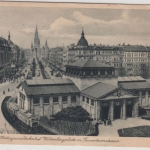 Berlin - Berlin, Untergrundbahnhof Wittenbergplatz, sw-AK gelaufen 1929