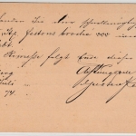 DR/Sachsen - Schneeberg 1874, K2 a. 1/2 Gr. Brustschild GA-Karte n. Leipzig