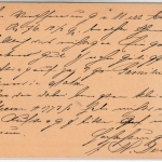 DR/Sachsen - Schmölln 1874, K2 a. 1/2 Gr. Brustschild GA-Karte n. Leipzig