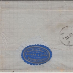 DR/Sachsen - Mittweida 1873, K2 a. 1 Gr. gr. Brustschild, Brief v. Bernsbach
