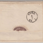 DR/Sachsen - Nossen 1874, K2 a. 1 Gr. gr. Brustschild, Brief n. Dresden
