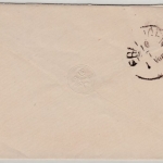DR/Thurn&Taxis - Jena 15.7., K1 a. Brief n. Erlangen, ohne Inhalt