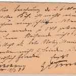 DR - Mühlhausen (Thüringen) 1883, KOS a. 5 Pfg. GA-Karte+Zustz i.d. SCHWEIZ