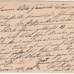 DR - Königsee (Thüringen) 1890, KOS a. 5 Pfg. K/A GA-Karte n. Dresden