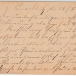 DR - Panschwitz 1900, K1 a. 5 Pfg. Germania Jahrhundert-GA-Karte n. Zittau