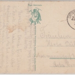 DR - Bahnpost Dittersbach - Glatz, Karte n. ÖSTERREICH, Heuscheuer 1918 n.