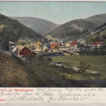 DR - Bahnpost Rottenbach - Katzhütte Zug 922, Karte v. Glasbach - Kassel 1903