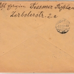 DR-Infla - 2.000 M. Queroval u.a., Einschreibebrief Roßlau (Anhalt) - Berlin