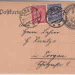 DR-Infla - 10 Pfg. Dienst/21 u.a., Ortskarte (Amtsgericht) Torgau 27.11.20