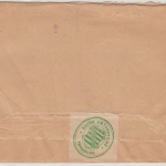 DR - 2x30 Pfg. Strohhut, Dienst-Zustellurkunde Frohburg - Geithain 1928