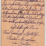 Österreich - 2 Kr. GA-Karte/Irrläufer Deutsch-Beneschau - Pressburg - Schöneck -