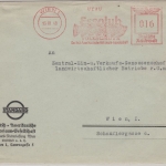 DR/Ostmark - 16 Pfg. AFS "Essolub Vollschutz", Ortsbrief Wien 1940
