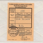 BRD - 4x20 Pfg. ex Widerstandskämpfer-Block u.a., Einschreibebrief/FDC Wangen n.