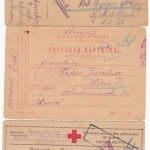 Österreich - 11 Karten/1 Brief Kriegsgefangenenpost, Zensuren, Rotes Kreuz etc