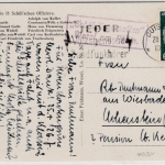 DR - "Schill Kasematten Wesel a. Rhein", viol. Ra2 a. Karte Duisburg 1934 n.