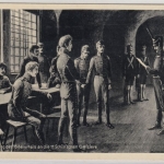 DR - "Schill Kasematten Wesel a. Rhein", viol. Ra2 a. Karte Duisburg 1934 n.