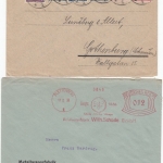 DR/All.Bes. - Plettenberg, 3 Heimatbelege Infla/Geb.bezahlt/AFS ex 1922-1945