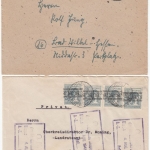 AM-Post/BRD - Ferndorf, Müsen, Dahlbrück, Poststellen I ü. Kreuzthal 1946/1960