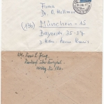 AM-Post/BRD - Ferndorf, Müsen, Dahlbrück, Poststellen I ü. Kreuzthal 1946/1960
