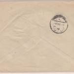 All.Bes./Kontrollrat - 84 Pfg. Ziffer Einschreibebrief Fritzlar - Frankfurt 1946