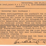 BRD - 10 Pfg. Bundestag, Sonder-GA-Karte Gudensberg - Hannover 1949