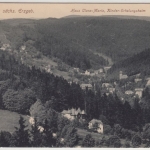 Sachsen - Kipsdorf i. Erzgebirge, Haus Clara-Maria Kindererholungsheim, sw-AK