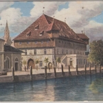 DR - Bahnpost Konstanz-Offenburg Z. 1437, Karte n. ENGLAND, Konstanz 1924