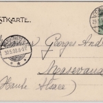 Rheinland-Pfalz - Salondampfer Borussia, sw-AK, gelaufen v. Koblenz1903