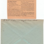 DR/BRD - Neustadt bzw. Weißfeld ü. Linz, Paketkarte bzw. Brief 1957+1938